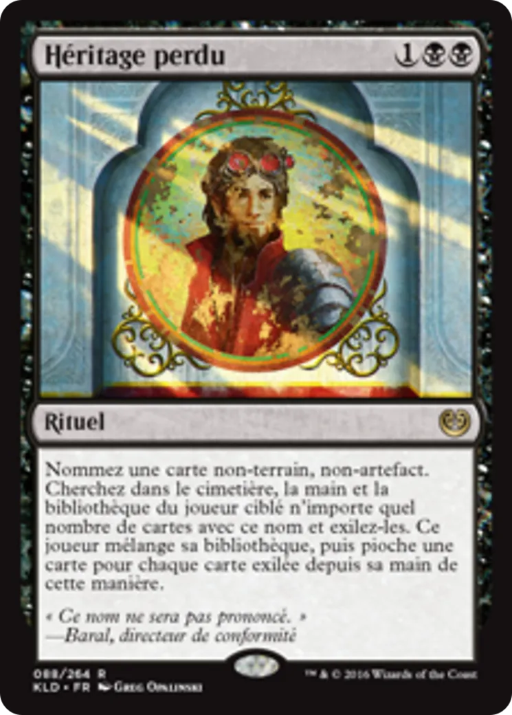 Héritage perdu — Kaladesh — Magic: The Gathering