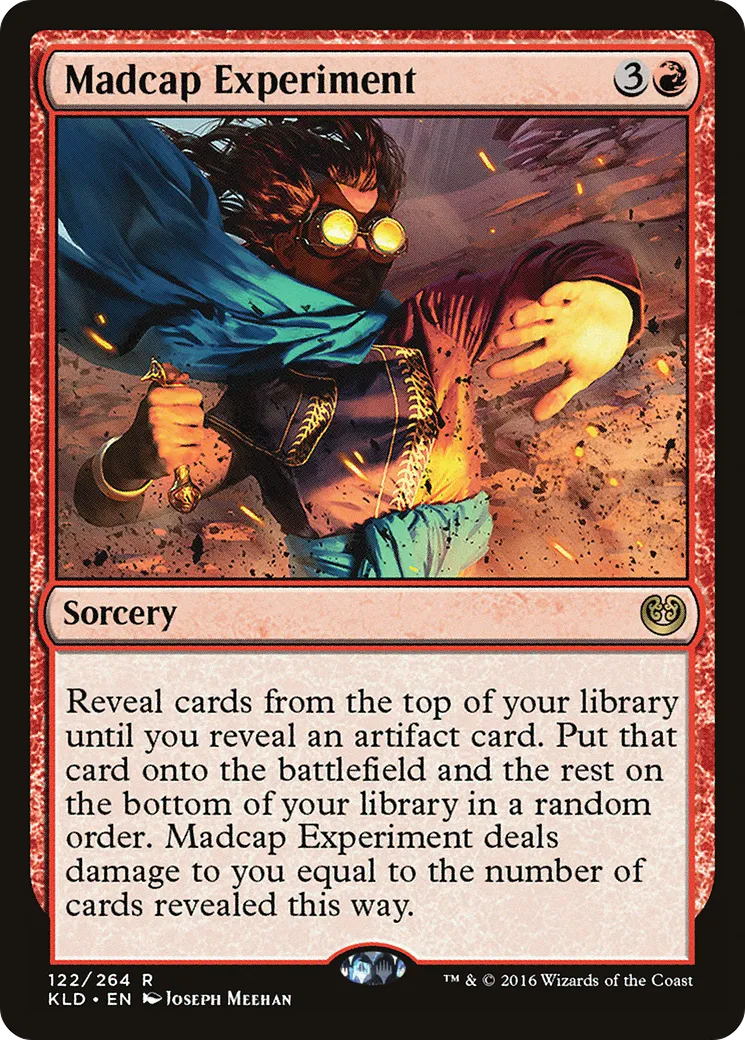 Expérience de tête brûlée — Kaladesh — Magic: The Gathering
