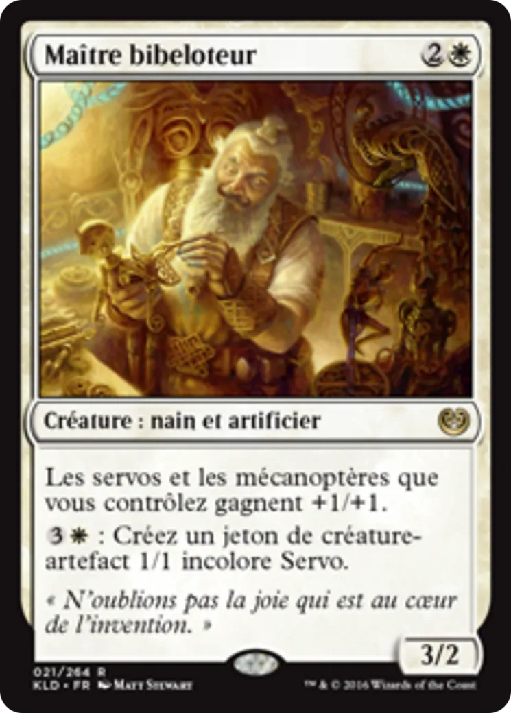 Maître bibeloteur — Kaladesh — Magic: The Gathering