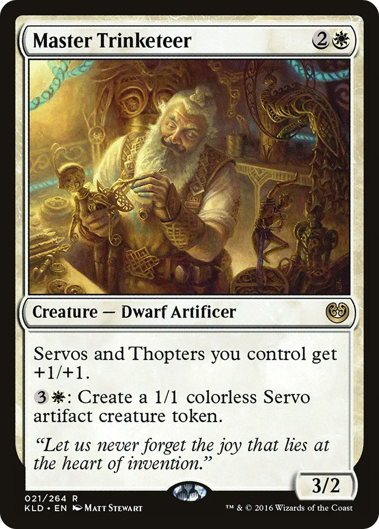 Master Trinketeer — Kaladesh — Magic: The Gathering