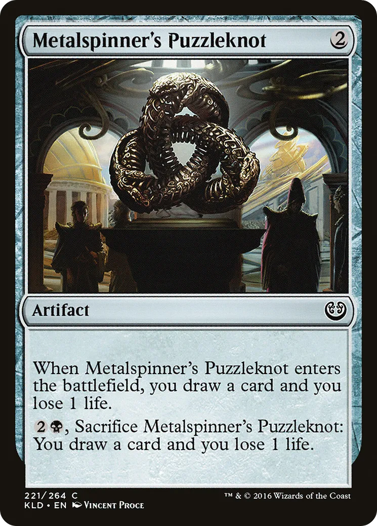 Metalspinner's Puzzleknot — Kaladesh — Magic: The Gathering