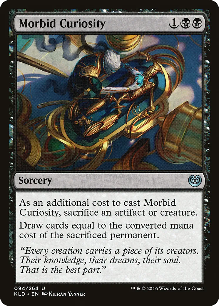 Curiosité morbide — Kaladesh — Magic: The Gathering