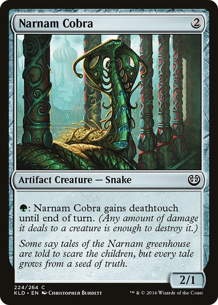 Narnam Cobra — Kaladesh — Magic: The Gathering