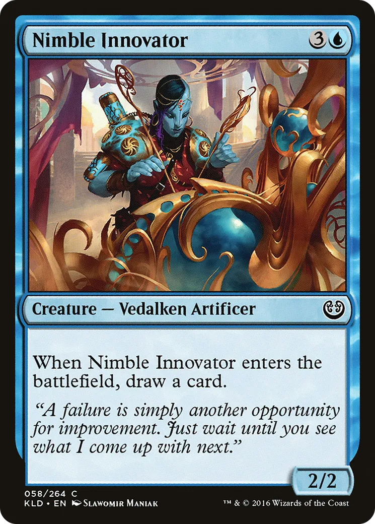 Innovatrice agile — Kaladesh — Magic: The Gathering