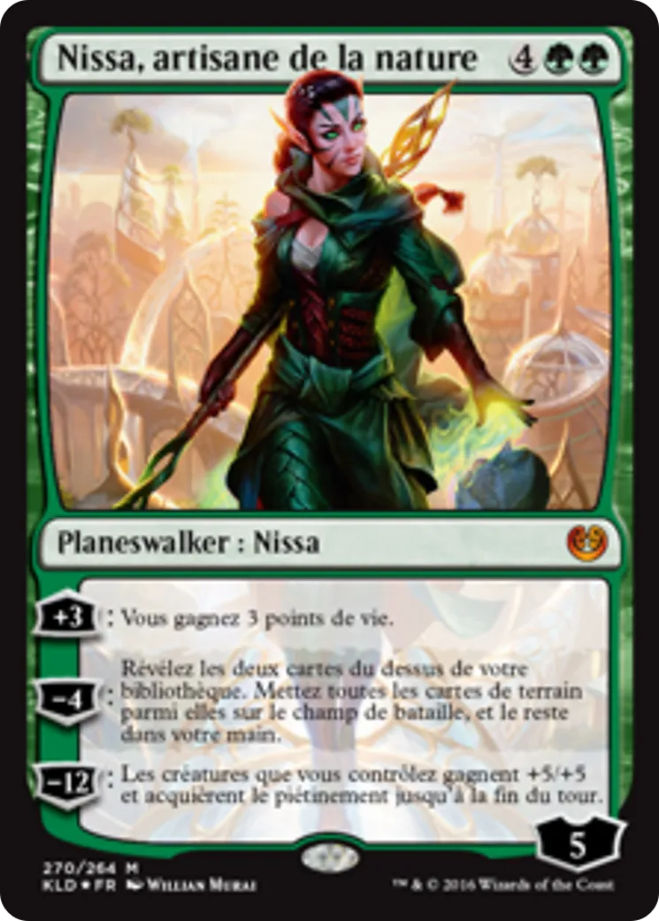 Nissa, artisane de la nature — Kaladesh — Magic: The Gathering