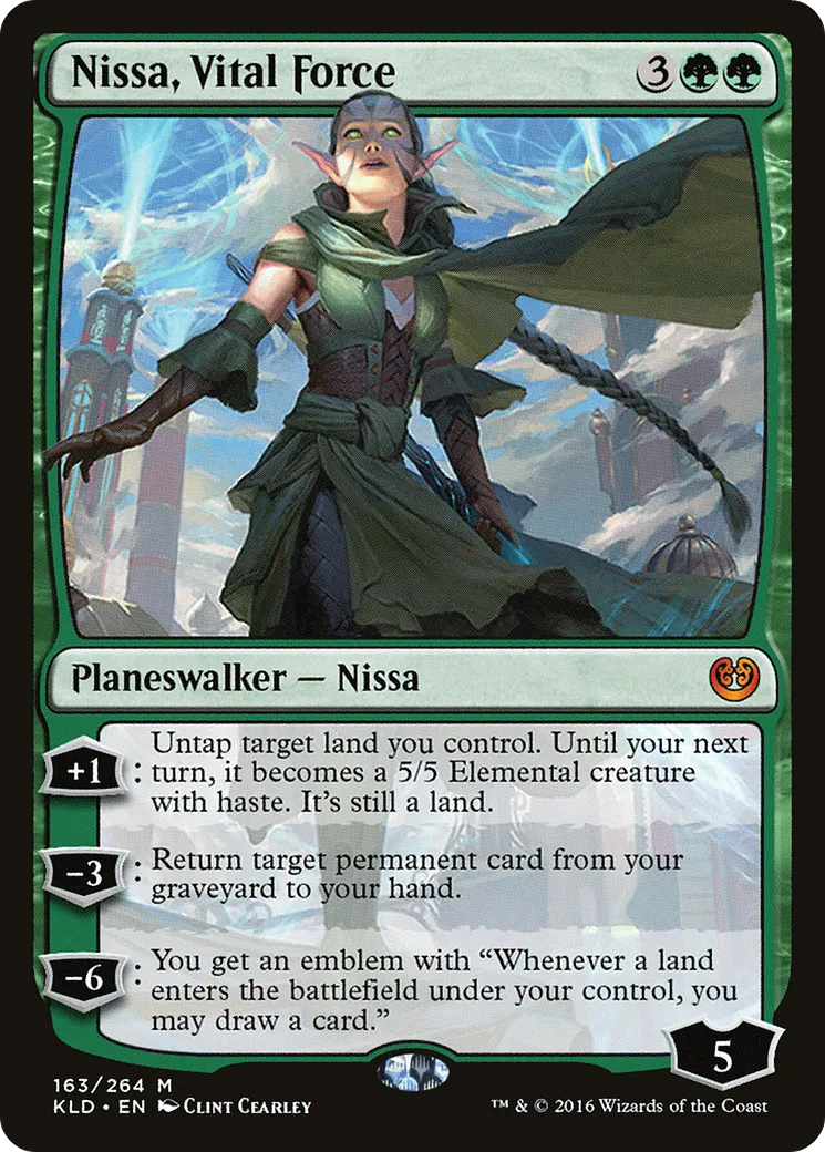 Nissa, force vitale — Kaladesh — Magic: The Gathering
