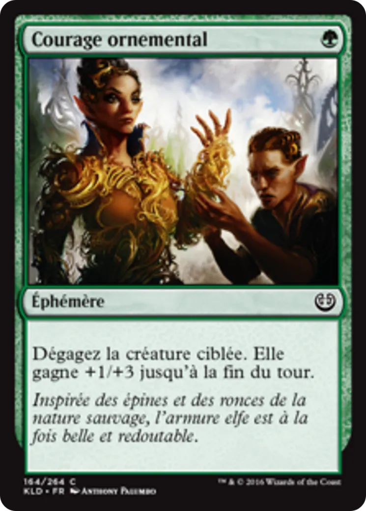 Courage ornemental — Kaladesh — Magic: The Gathering