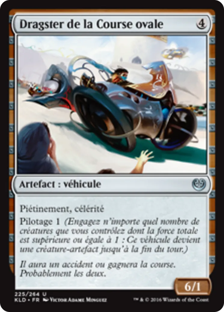 Dragster de la Course ovale — Kaladesh — Magic: The Gathering