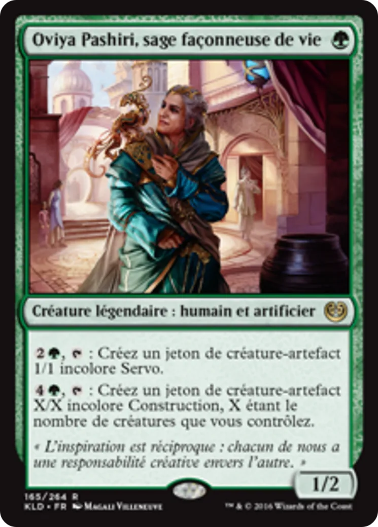 Oviya Pashiri, sage façonneuse de vie — Kaladesh — Magic: The Gathering