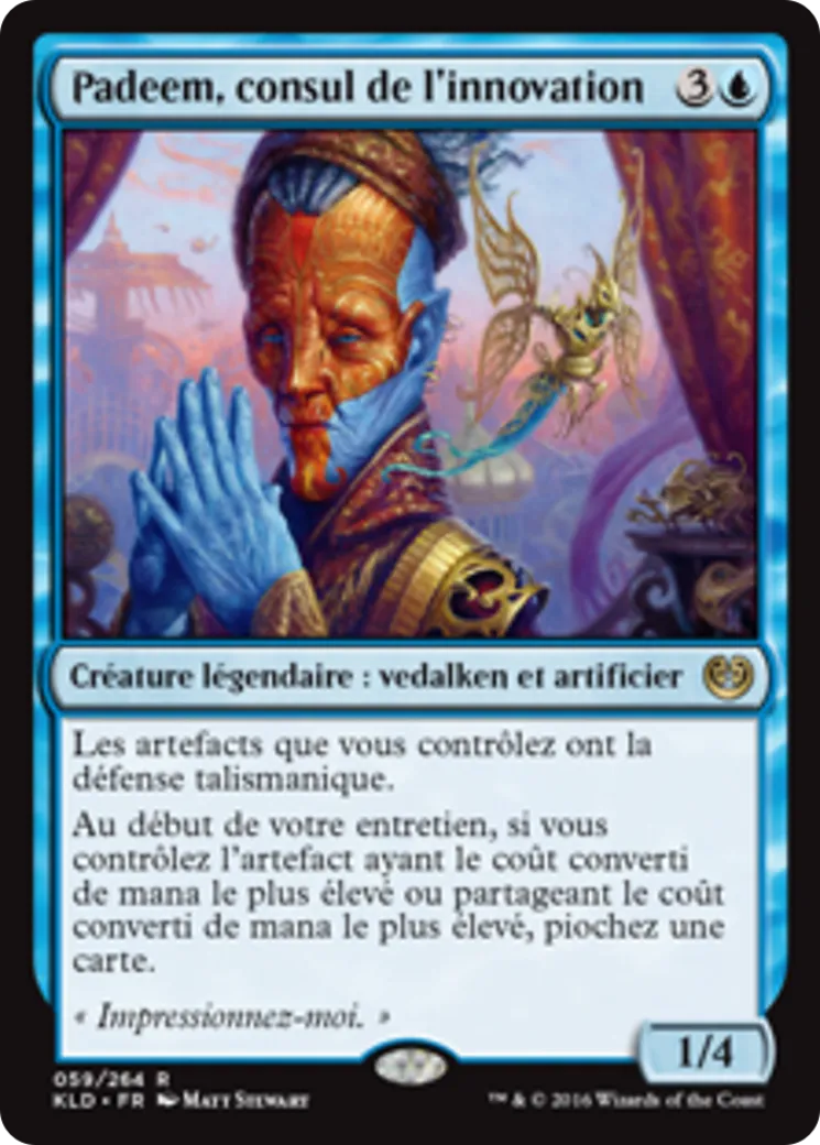 Padeem, consul de l'innovation — Kaladesh — Magic: The Gathering