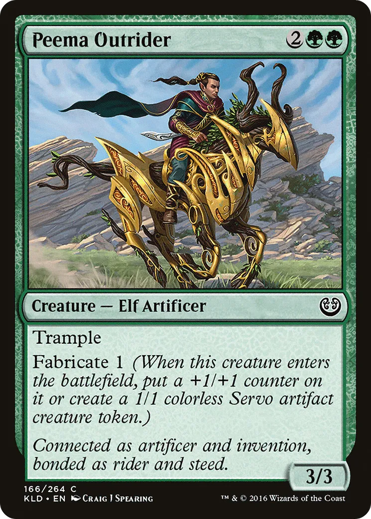 Peema Outrider — Kaladesh — Magic: The Gathering