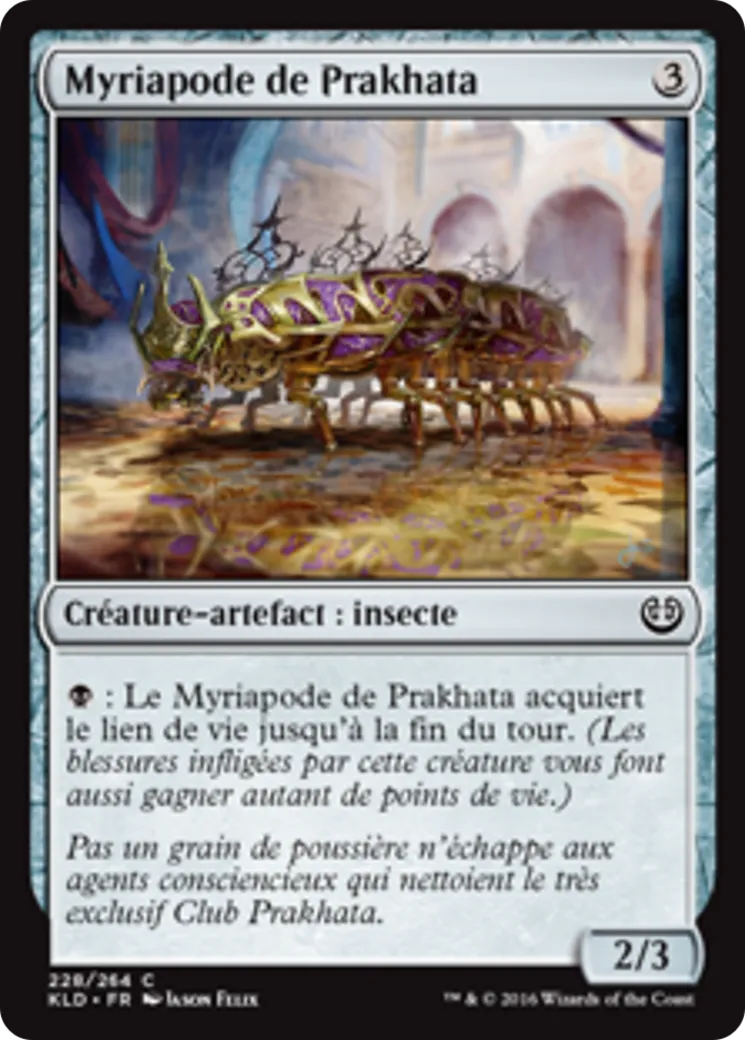 Myriapode de Prakhata — Kaladesh — Magic: The Gathering