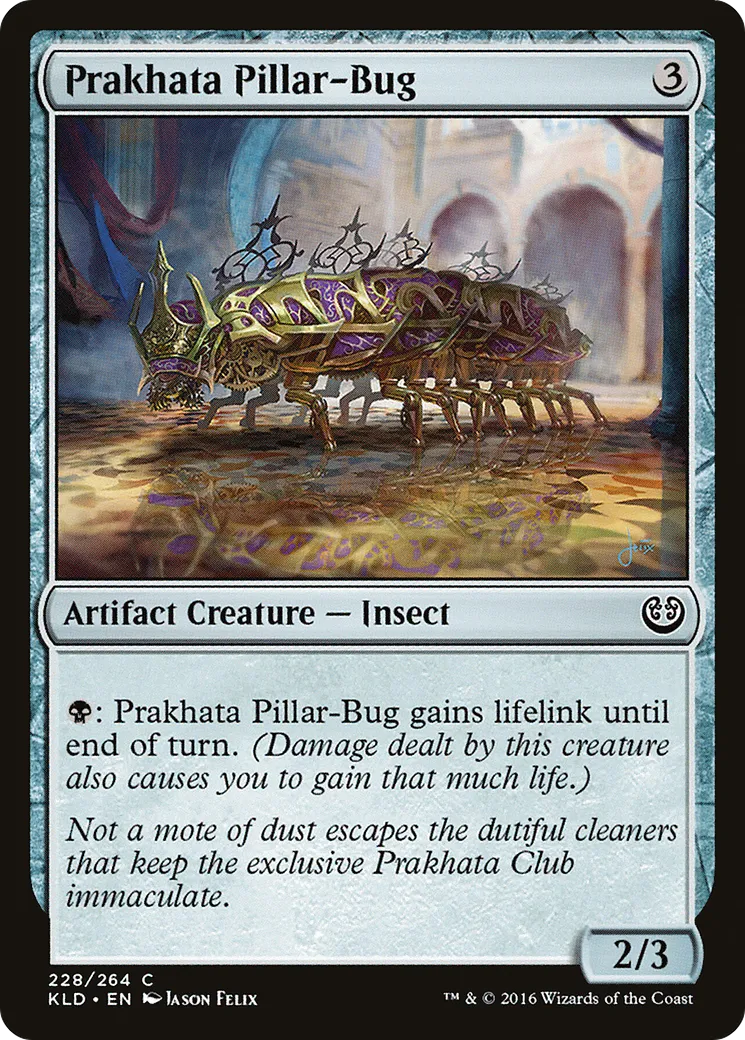 Myriapode de Prakhata — Kaladesh — Magic: The Gathering
