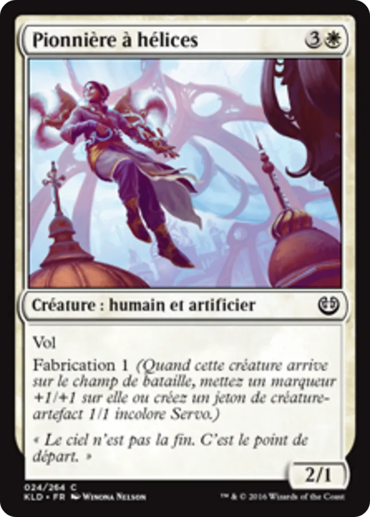 Pionnière à hélices — Kaladesh — Magic: The Gathering