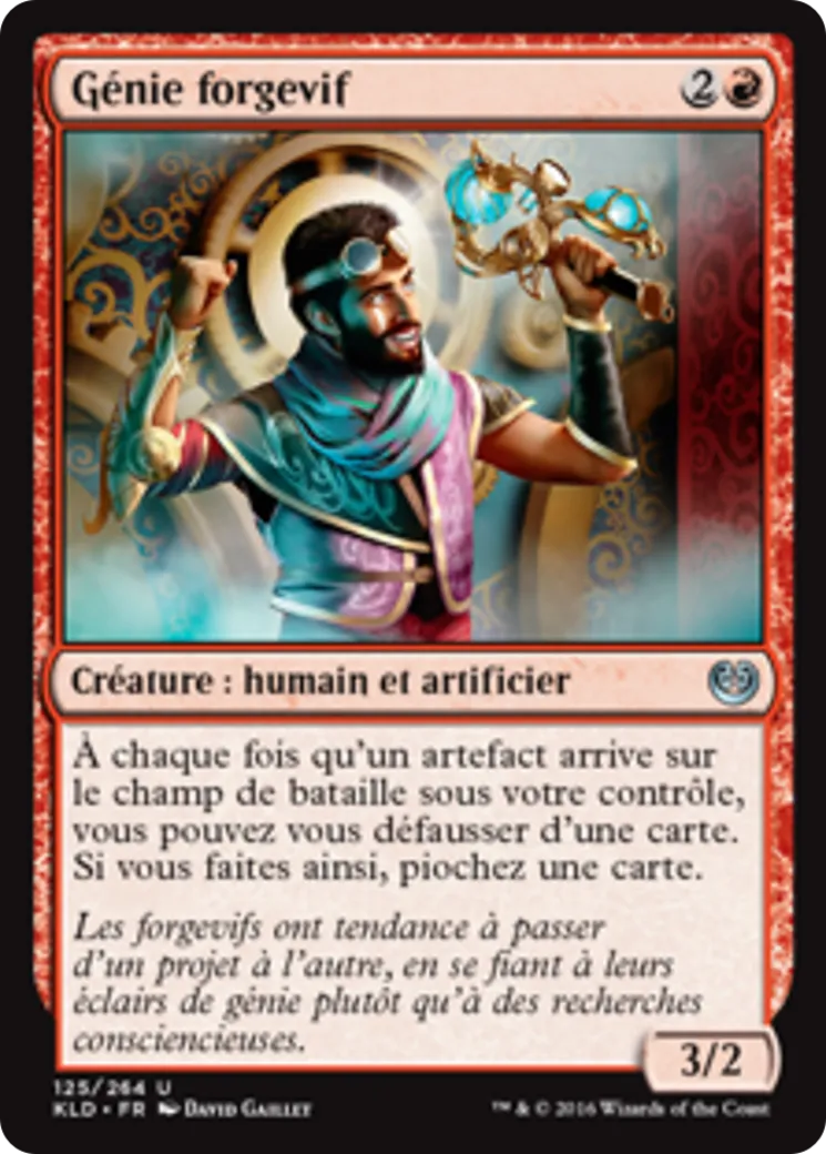 Génie forgevif — Kaladesh — Magic: The Gathering
