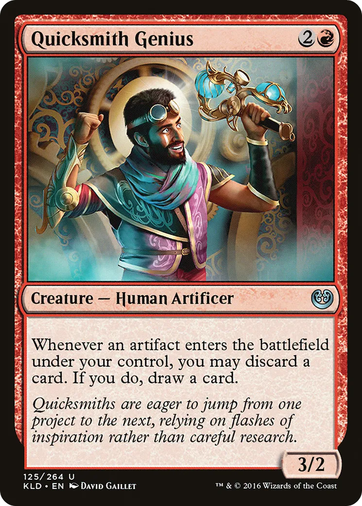 Quicksmith Genius — Kaladesh — Magic: The Gathering