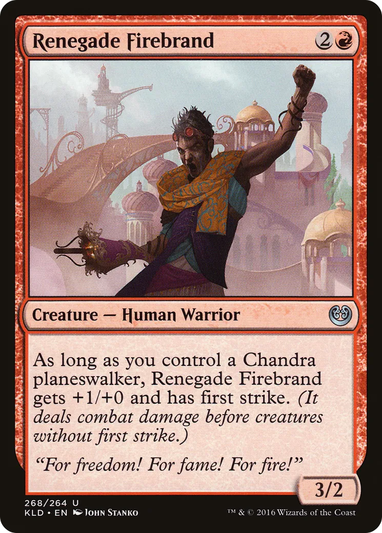 Renegade Firebrand — Kaladesh — Magic: The Gathering