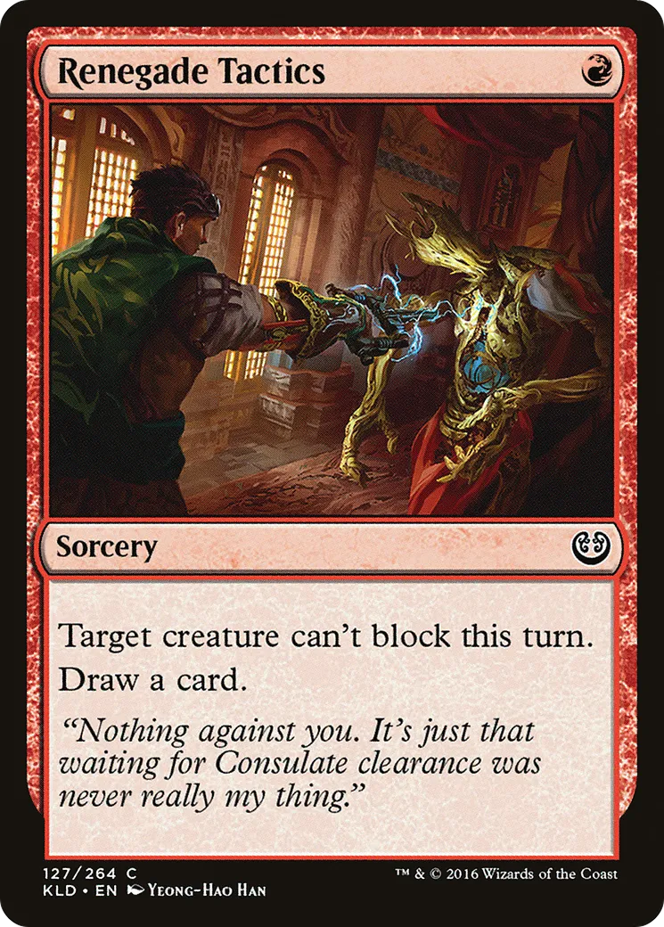 Renegade Tactics — Kaladesh — Magic: The Gathering