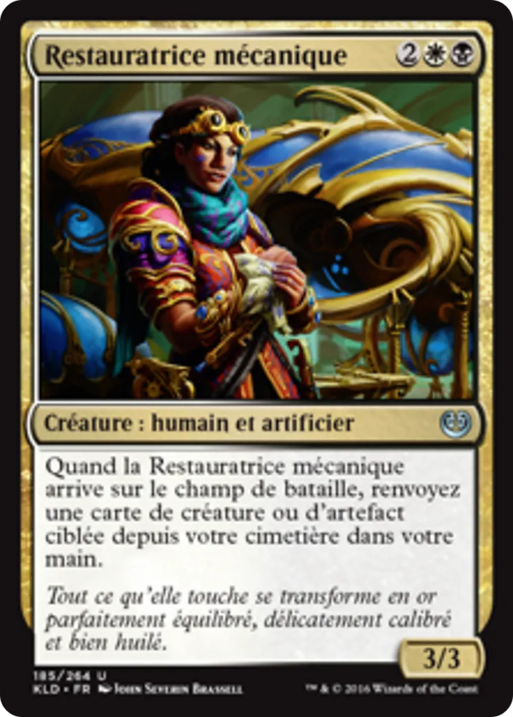 Restauratrice mécanique — Kaladesh — Magic: The Gathering