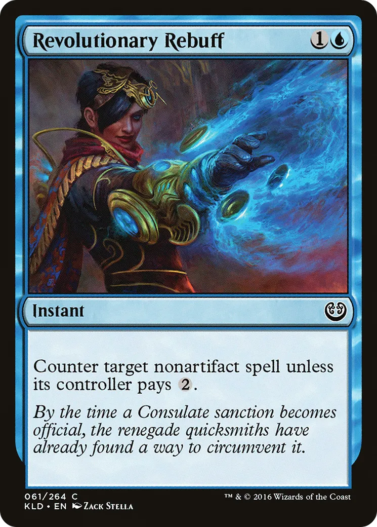Rebuffade révolutionnaire — Kaladesh — Magic: The Gathering
