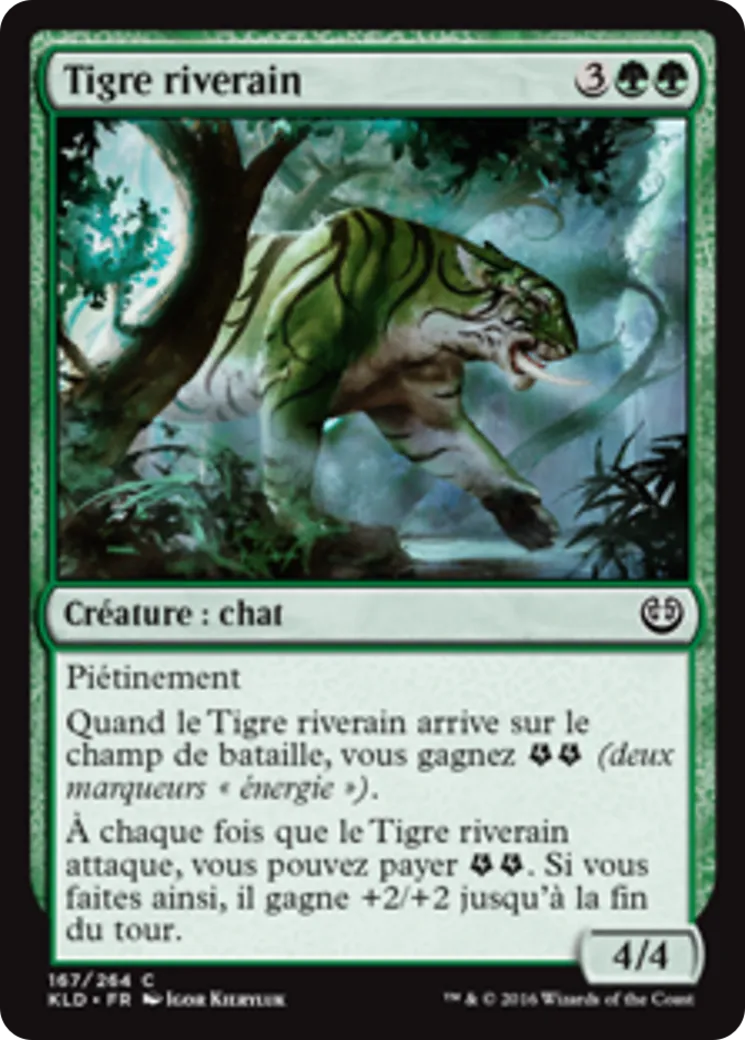 Tigre riverain — Kaladesh — Magic: The Gathering