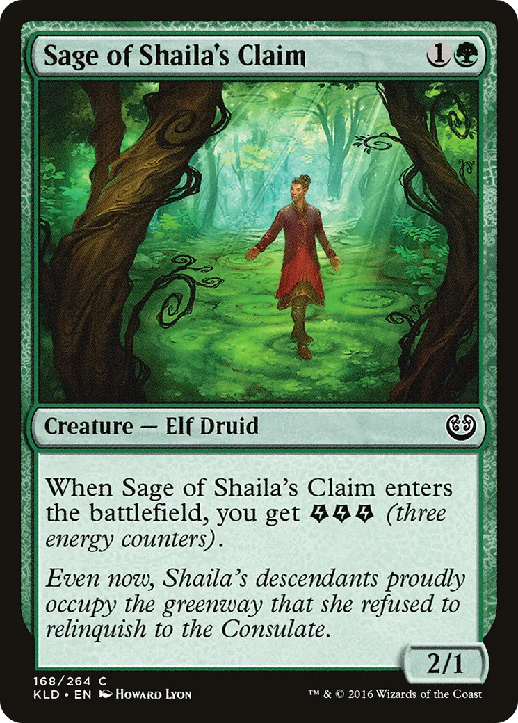 Sage du Maquis de Shaila — Kaladesh — Magic: The Gathering