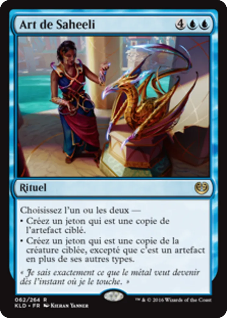 Art de Saheeli — Kaladesh — Magic: The Gathering