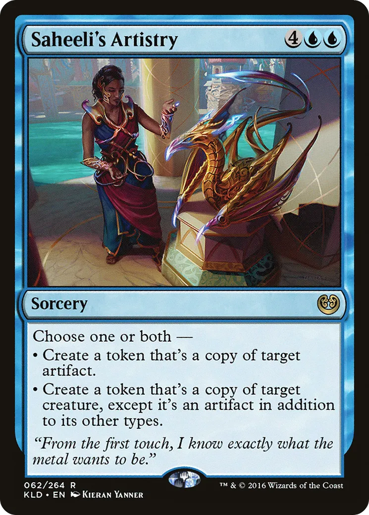 Art de Saheeli — Kaladesh — Magic: The Gathering