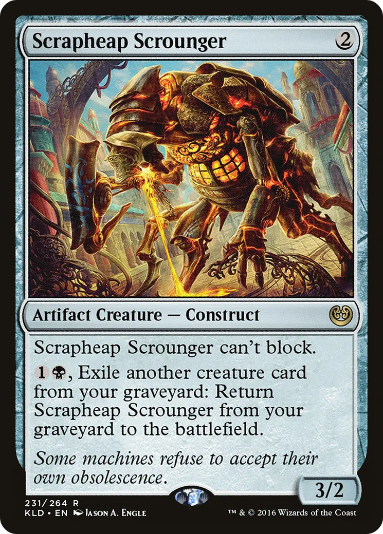 Scrapheap Scrounger — Kaladesh — Magic: The Gathering