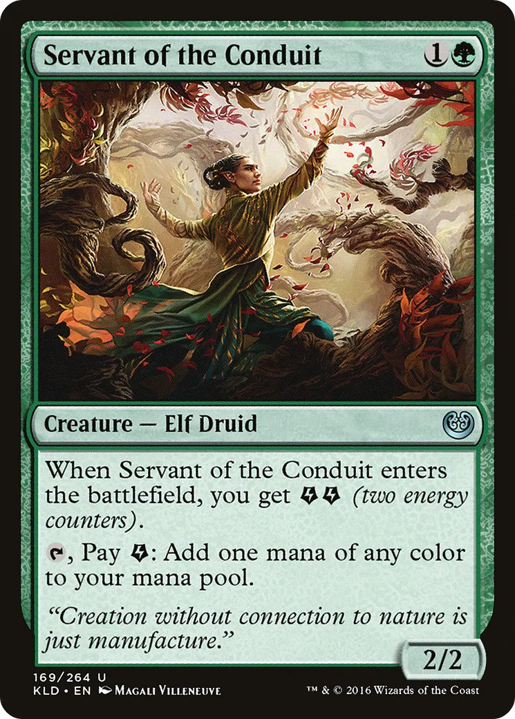 Servant du Conduit — Kaladesh — Magic: The Gathering