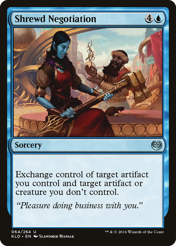 Shrewd Negotiation — Kaladesh — Magic: The Gathering