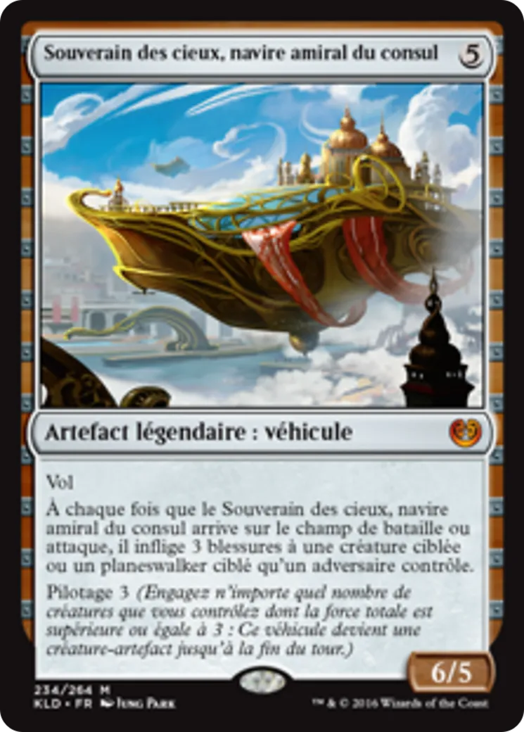 Souverain des cieux, navire amiral du consul — Kaladesh — Magic: The Gathering