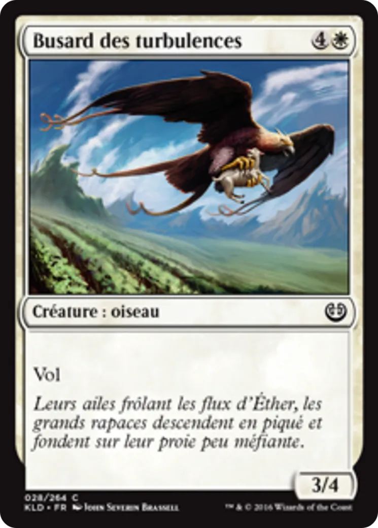 Busard des turbulences — Kaladesh — Magic: The Gathering