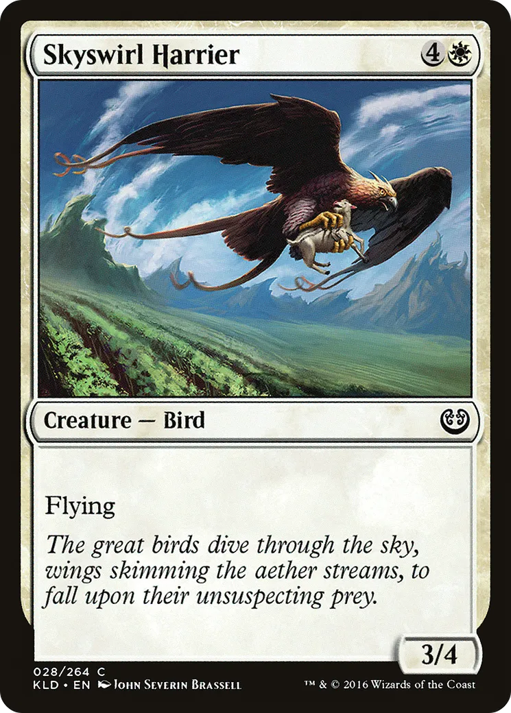 Skyswirl Harrier — Kaladesh — Magic: The Gathering