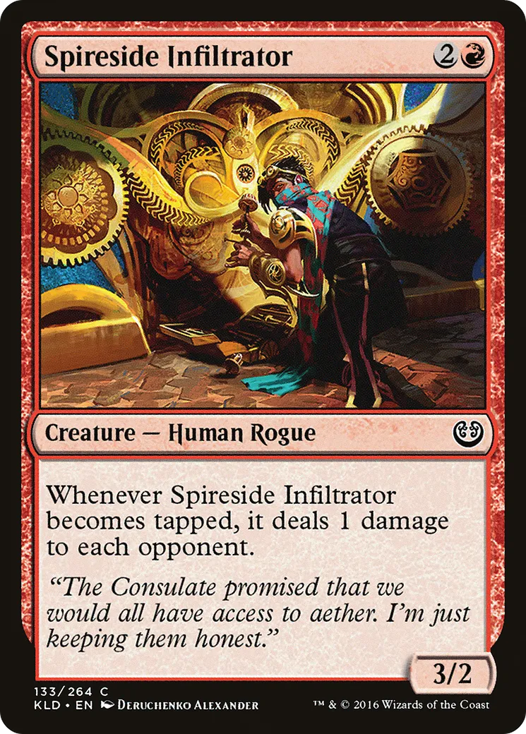 Spireside Infiltrator — Kaladesh — Magic: The Gathering
