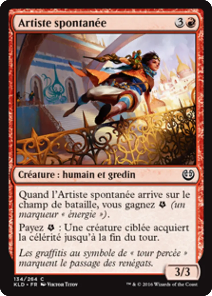 Artiste spontanée — Kaladesh — Magic: The Gathering