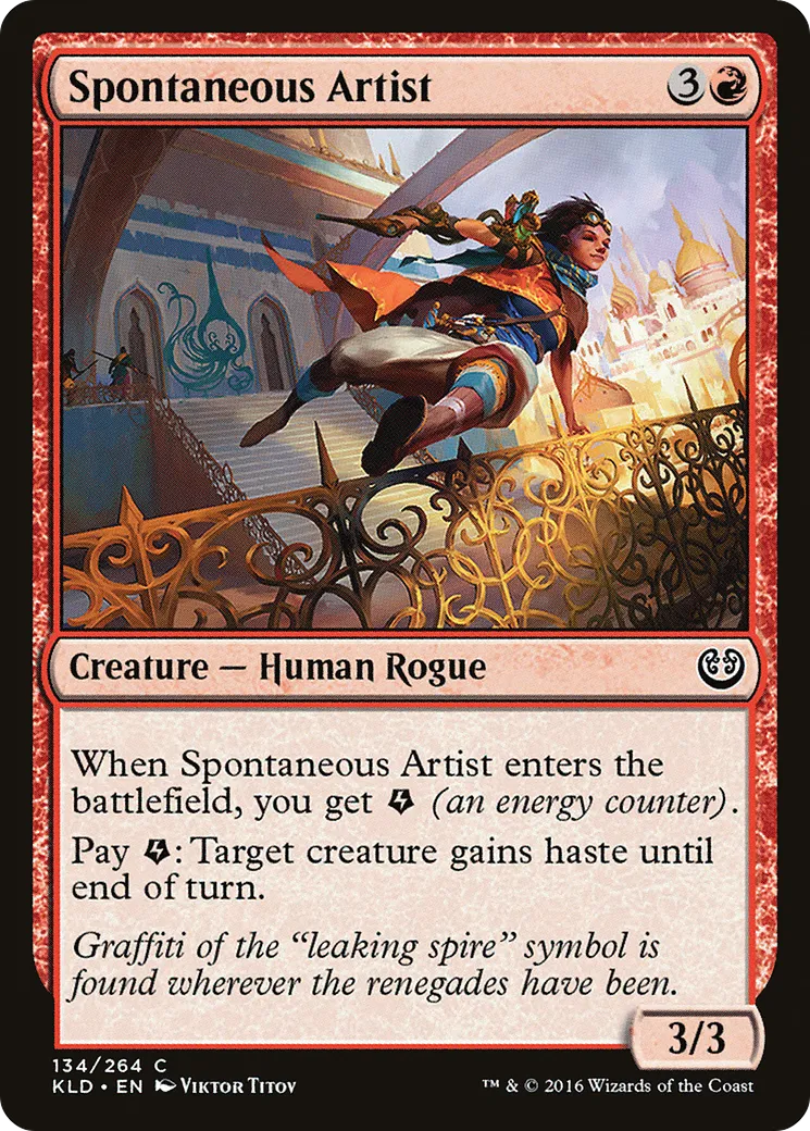 Spontaneous Artist — Kaladesh — Magic: The Gathering