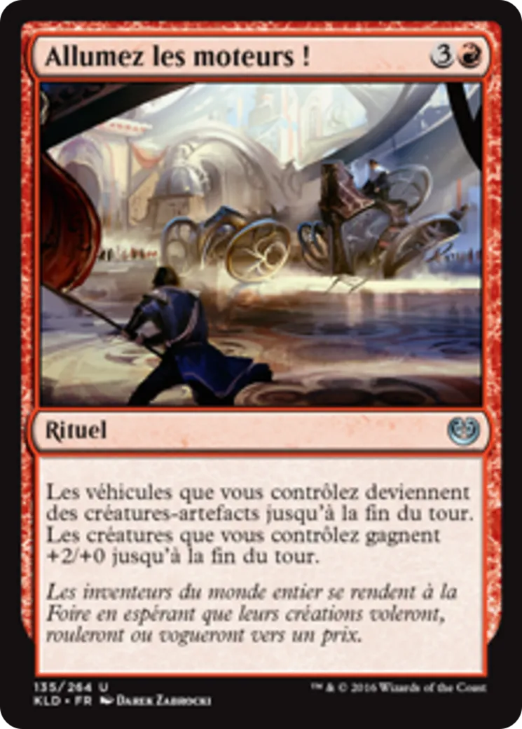 Allumez les moteurs ! — Kaladesh — Magic: The Gathering