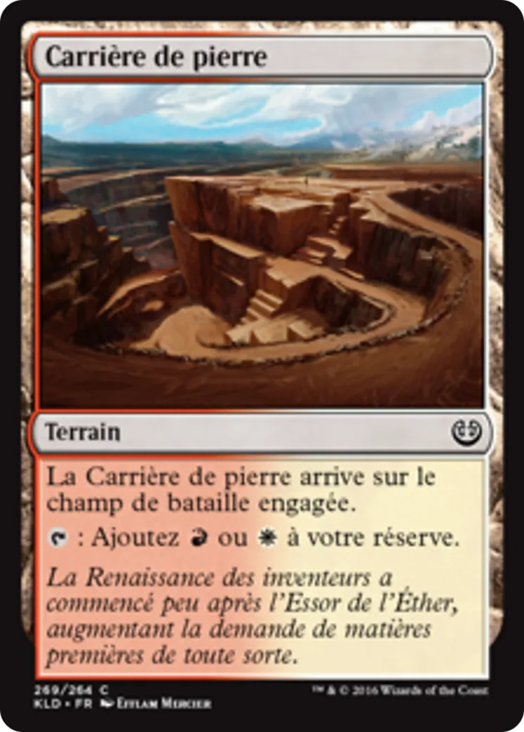 Carrière de pierre — Kaladesh — Magic: The Gathering