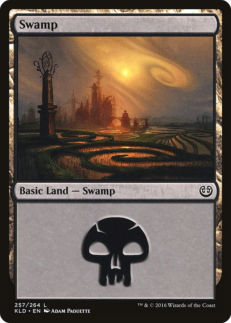 Swamp — Kaladesh — Magic: The Gathering