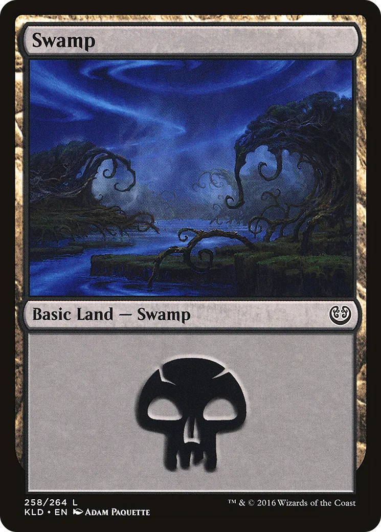 Swamp — Kaladesh — Magic: The Gathering