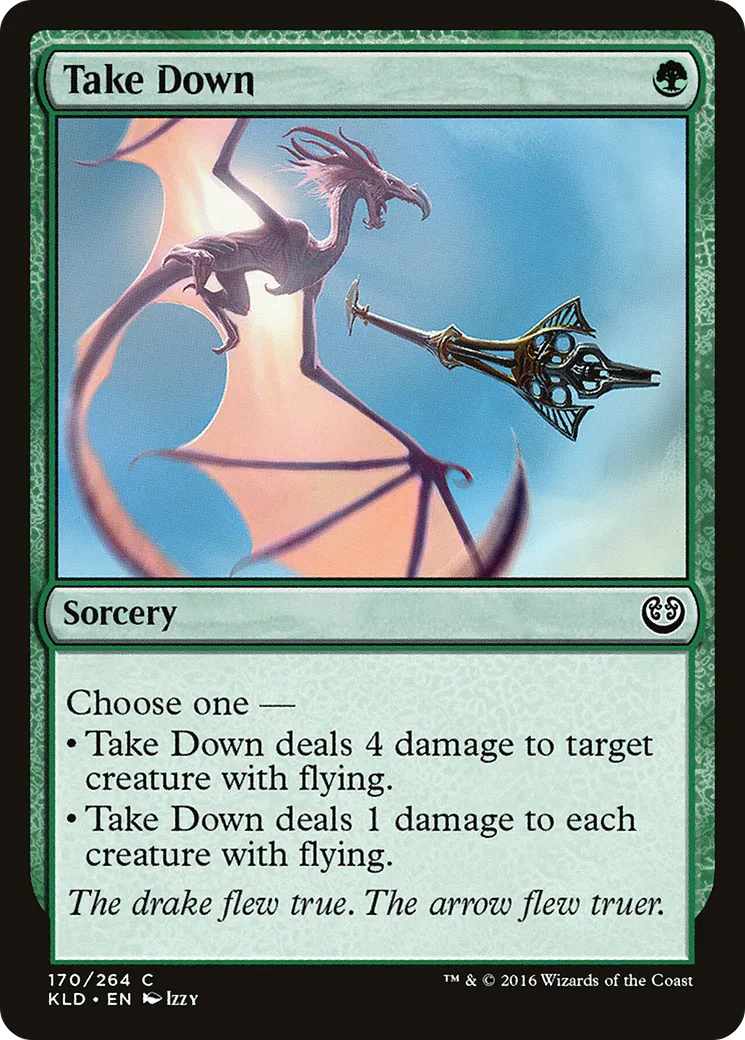 Take Down — Kaladesh — Magic: The Gathering