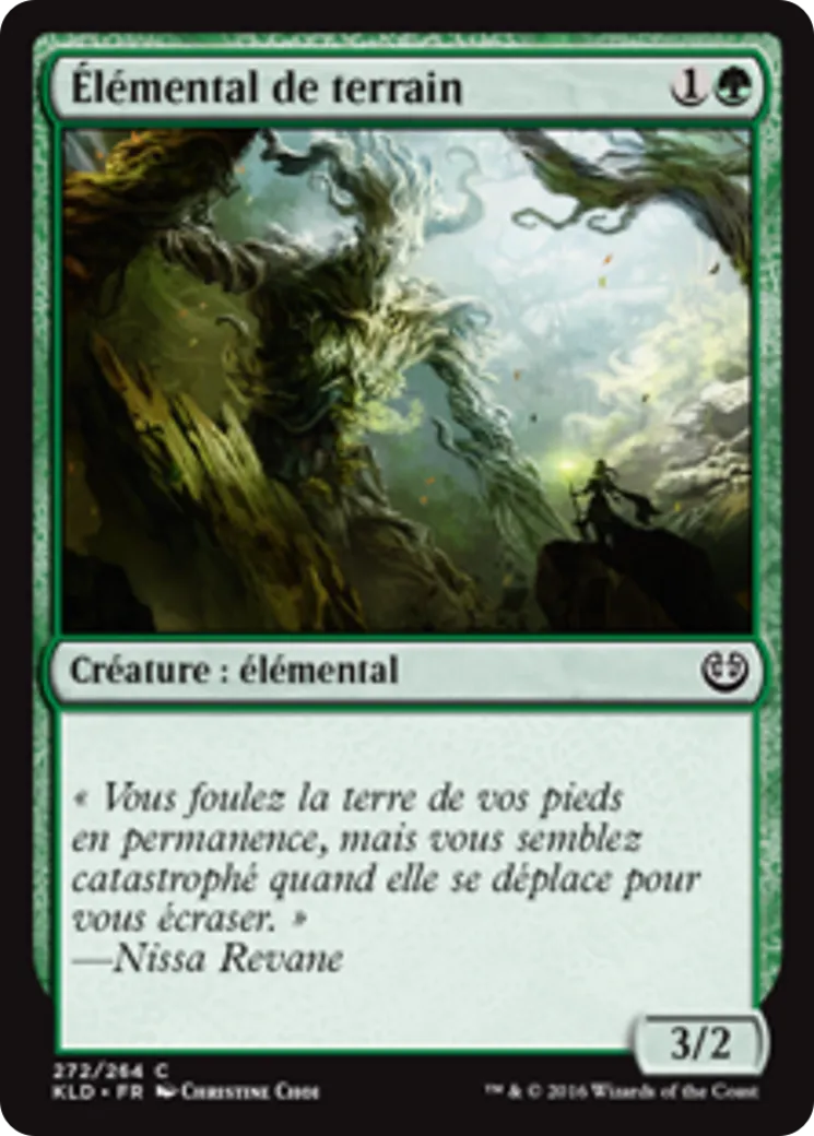 Élémental de terrain — Kaladesh — Magic: The Gathering