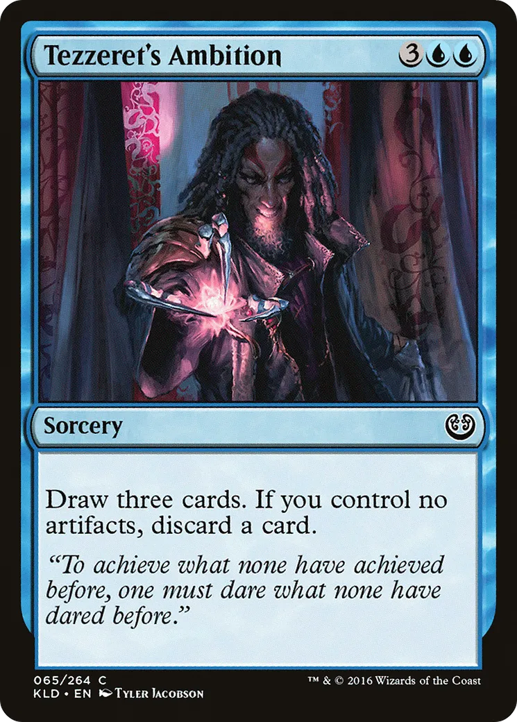 Ambitions de Tezzeret — Kaladesh — Magic: The Gathering