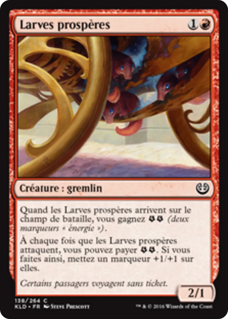 Larves prospères — Kaladesh — Magic: The Gathering