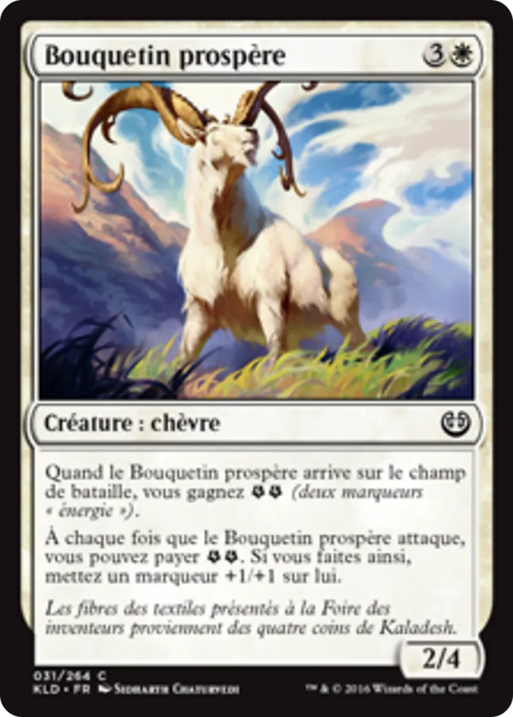 Bouquetin prospère — Kaladesh — Magic: The Gathering