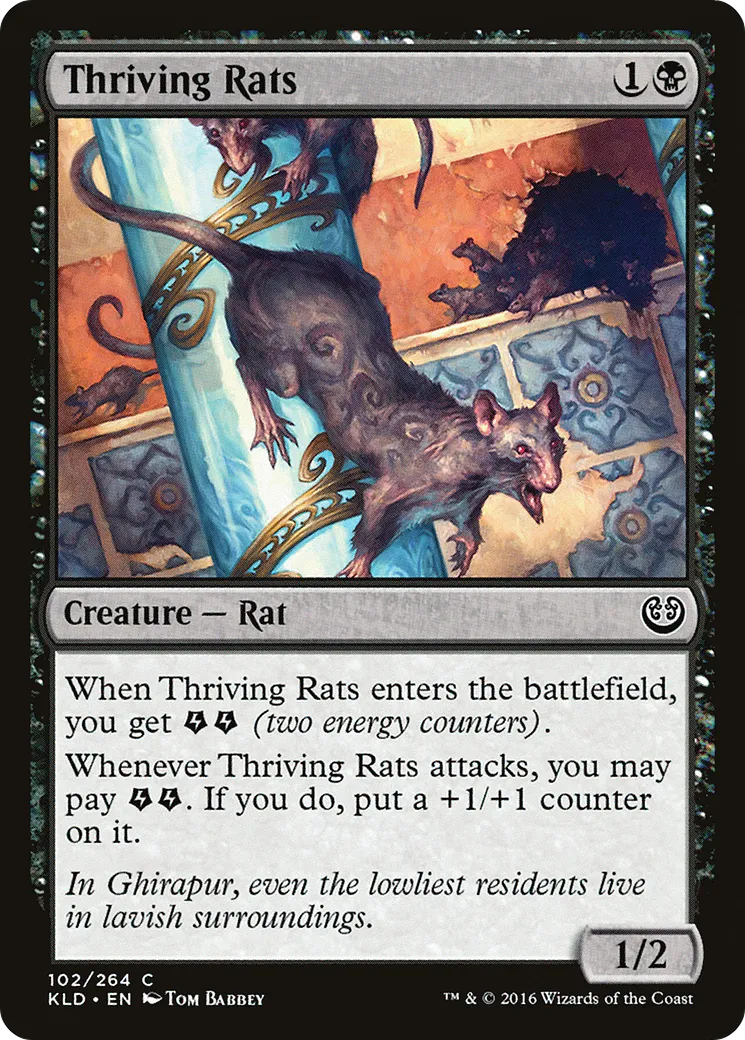 Thriving Rats — Kaladesh — Magic: The Gathering
