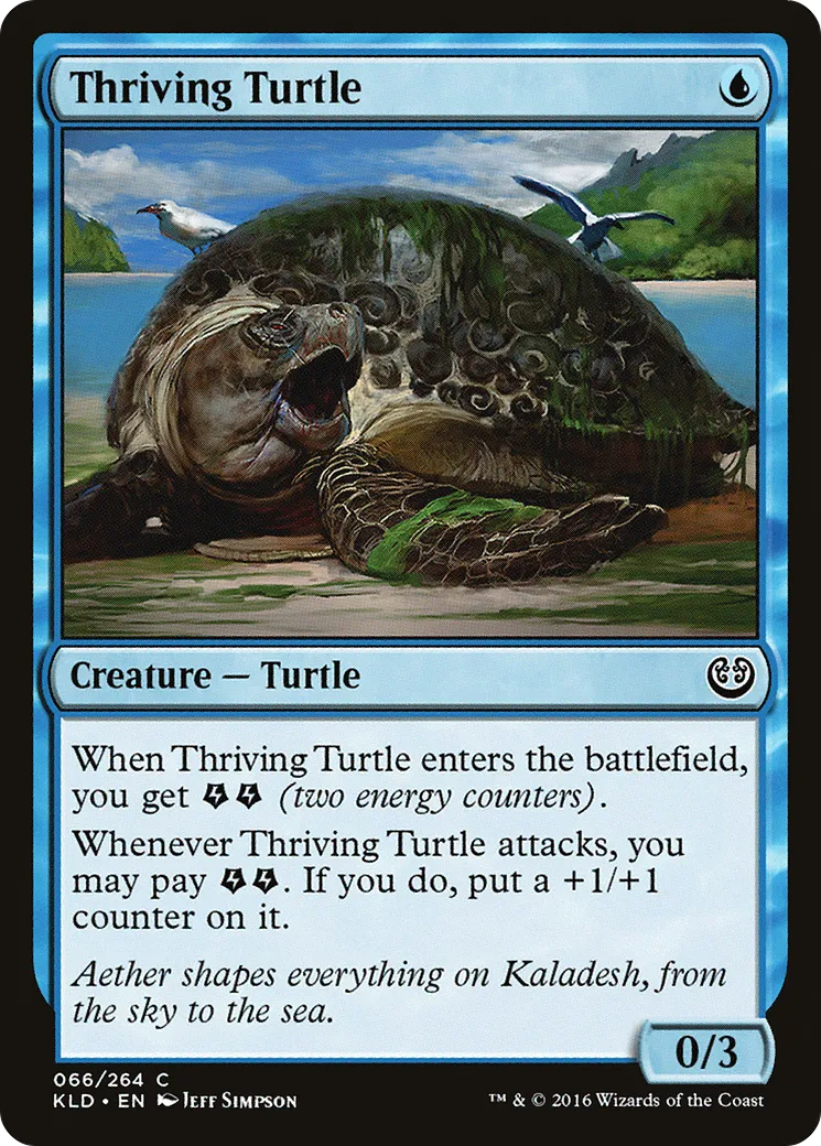 Thriving Turtle — Kaladesh — Magic: The Gathering