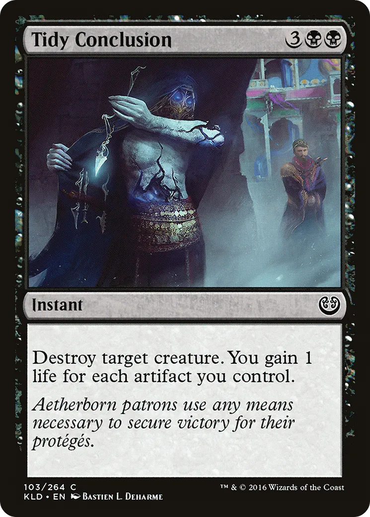 Conclusion sans bavure — Kaladesh — Magic: The Gathering