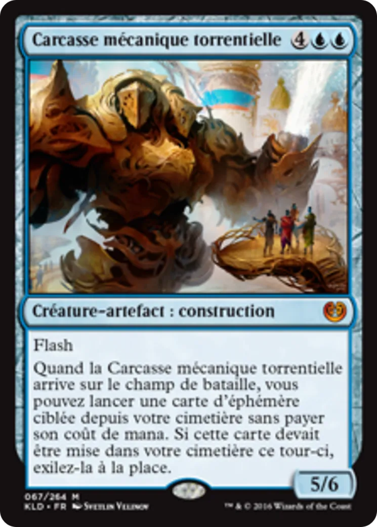 Carcasse mécanique torrentielle — Kaladesh — Magic: The Gathering